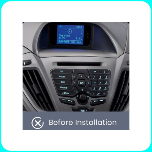 Autoradio per Ford Tourneo/Transit [2013 - 2021] - 2GB/4GB/6GB/8GB Ram, Sistema auto Intelligente, 2Din 9"Pollici, GPS, Navigatore, Wifi