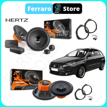 Kit 6 Casse per Fiat Croma [Dal 2005>] - Altoparlanti, Hertz Dieci, Anteriori/Posteriori