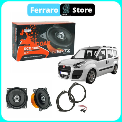 Kit 2 Casse per Fiat Doblò - Altoparlanti, Hertz Dieci, Anteriori