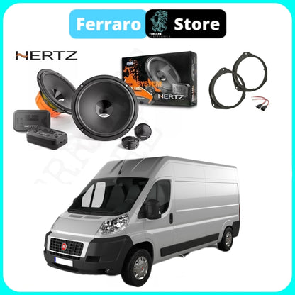 Kit 4 Casse per Fiat Ducato 250 [Dal 2006>] - Altoparlanti, Hertz Dieci, Anteriori