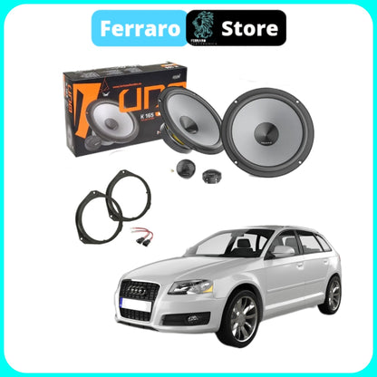 Kit 4 Casse per Audi A3 8P [2003-2012] - Altoparlanti e Tweeter, Hertz, Anteriori