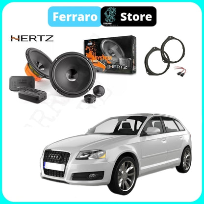 Kit 4 Casse per Audi A3 8P [2003-2012] - Altoparlanti, Anteriori - Altoparlanti, Hertz Dieci, Anteriori