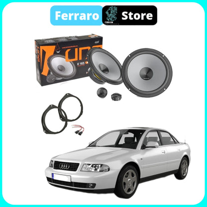 Kit 4 Casse per Audi A4 B6 [2001-2008] - Altoparlanti e Tweeter, Hertz, Anteriori