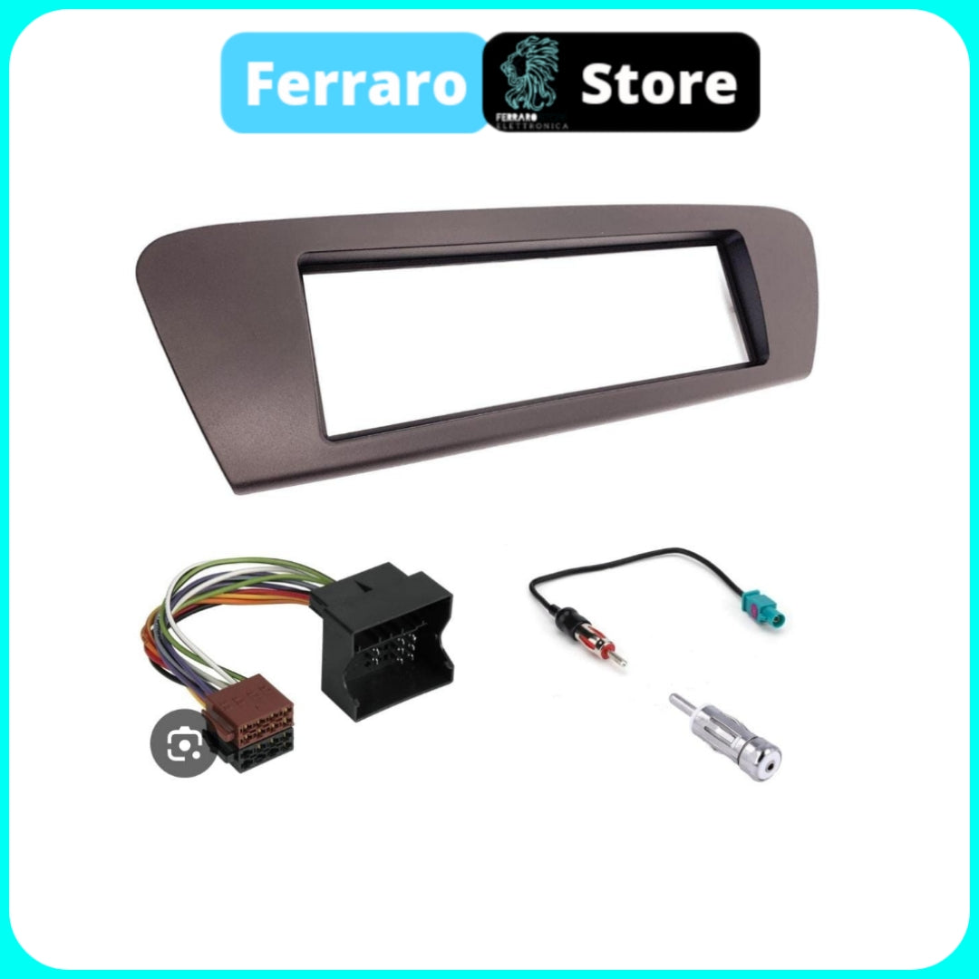 Adattatore Mascherina Renault Scenic 3 [Dal 2009>] - 1Din Marrone, Autoradio