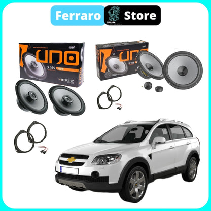 Kit 6 Casse per Chrevolet Captiva - Altoparlanti, Hertz Dieci, Anteriori/Posteriori