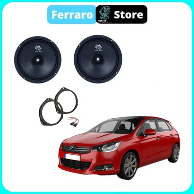 Kit 2 Casse per Citroen C4 [Dal 2013>] - Altoparlanti, Anteriori