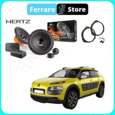Kit 4 Casse per Citroen C4 Cactus [Dal 2014>] - Altoparlanti, Hertz Dieci, Anteriori