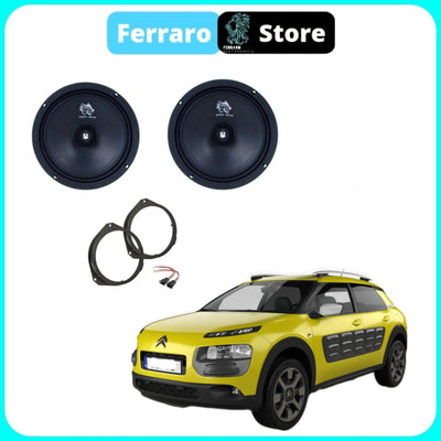 Kit 2 Casse per Citroen C4 Cactus [Dal 2014>] - Altoparlanti, Anteriori