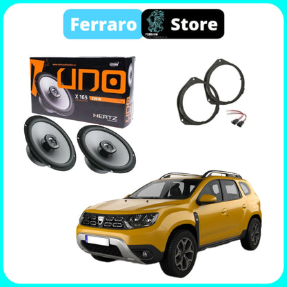 Kit 2 Casse per Dacia Duster [Dal 2017>] - Altoparlanti, Hertz Dieci, Anteriori