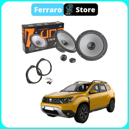 Kit 4 Casse per Dacia Duster [Dal 2017>] - Altoparlanti e Tweeter, Hertz, Anteriori