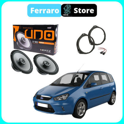 Kit 2 Casse per Ford C-Max [Dal 2007>] - Altoparlanti, Hertz Dieci, Anteriori