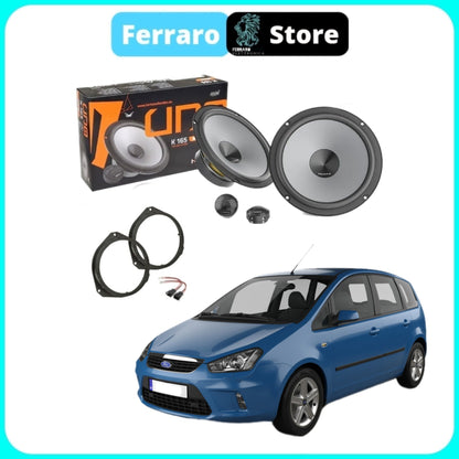 Kit 4 Casse per Ford C-Max [Dal 2007>] - Altoparlanti e Tweeter, Hertz, Anteriori