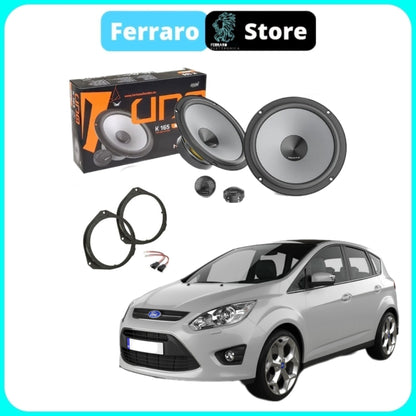 Kit 4 Casse per Ford C-Max [Dal 2011>] - Altoparlanti e Tweeter, Hertz, Anteriori