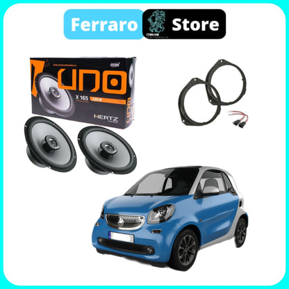 Kit 2 Casse per Smart 453 [Dal 2014>] - Altoparlanti, Hertz Dieci, Anteriori