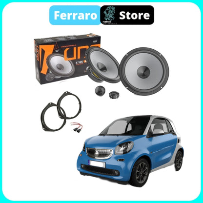 Kit 4 Casse per Smart 453 [Dal 2014>] - Altoparlanti e Tweeter, Hertz, Anteriori