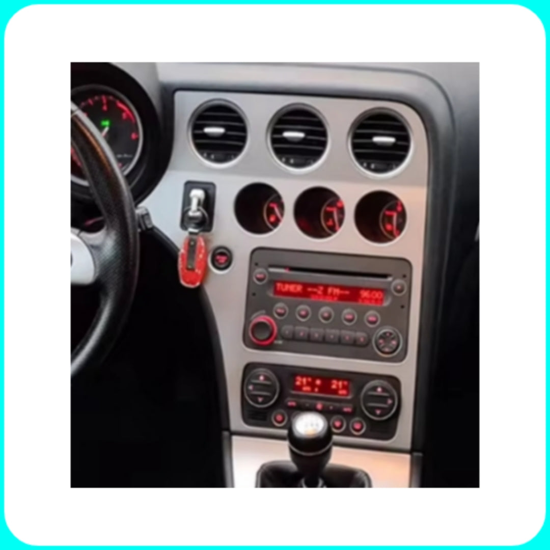 Car Radio Panel, 1DIN, Alfa Romeo - Alfa 159 No Navi.