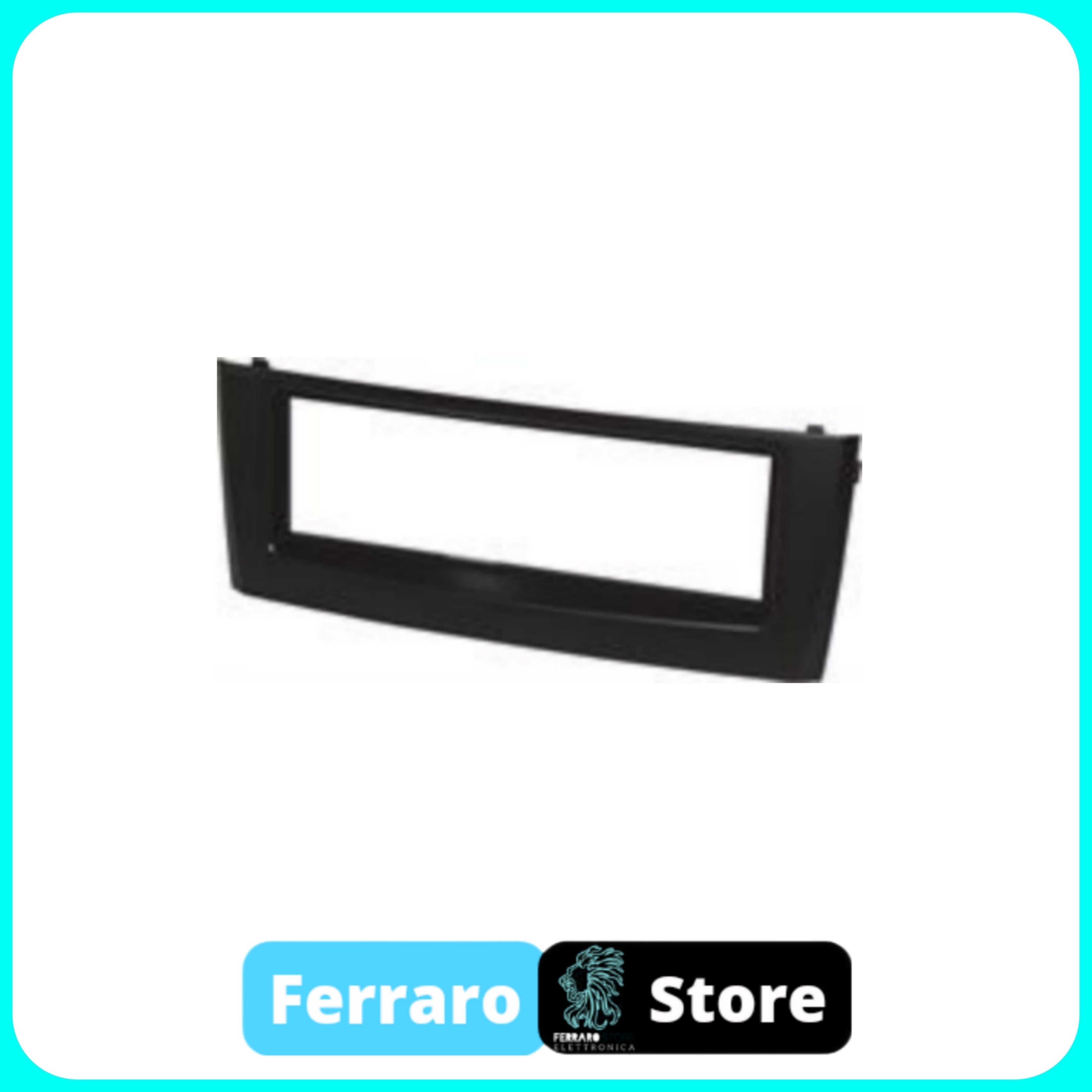 Mascherina Autoradio, 1DIN, Fiat Grande Punto