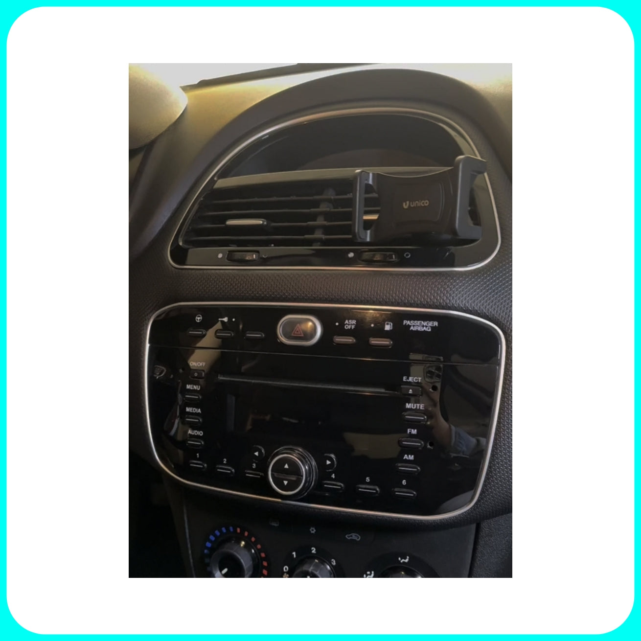 Autoradio per Fiat Punto Evo [2009 in Poi] - 2GB/6GB/8GB, 1Din 10"Pollici Android, GPS, Bluetooth, Radio, Navigatore, Wifi, PlayStore