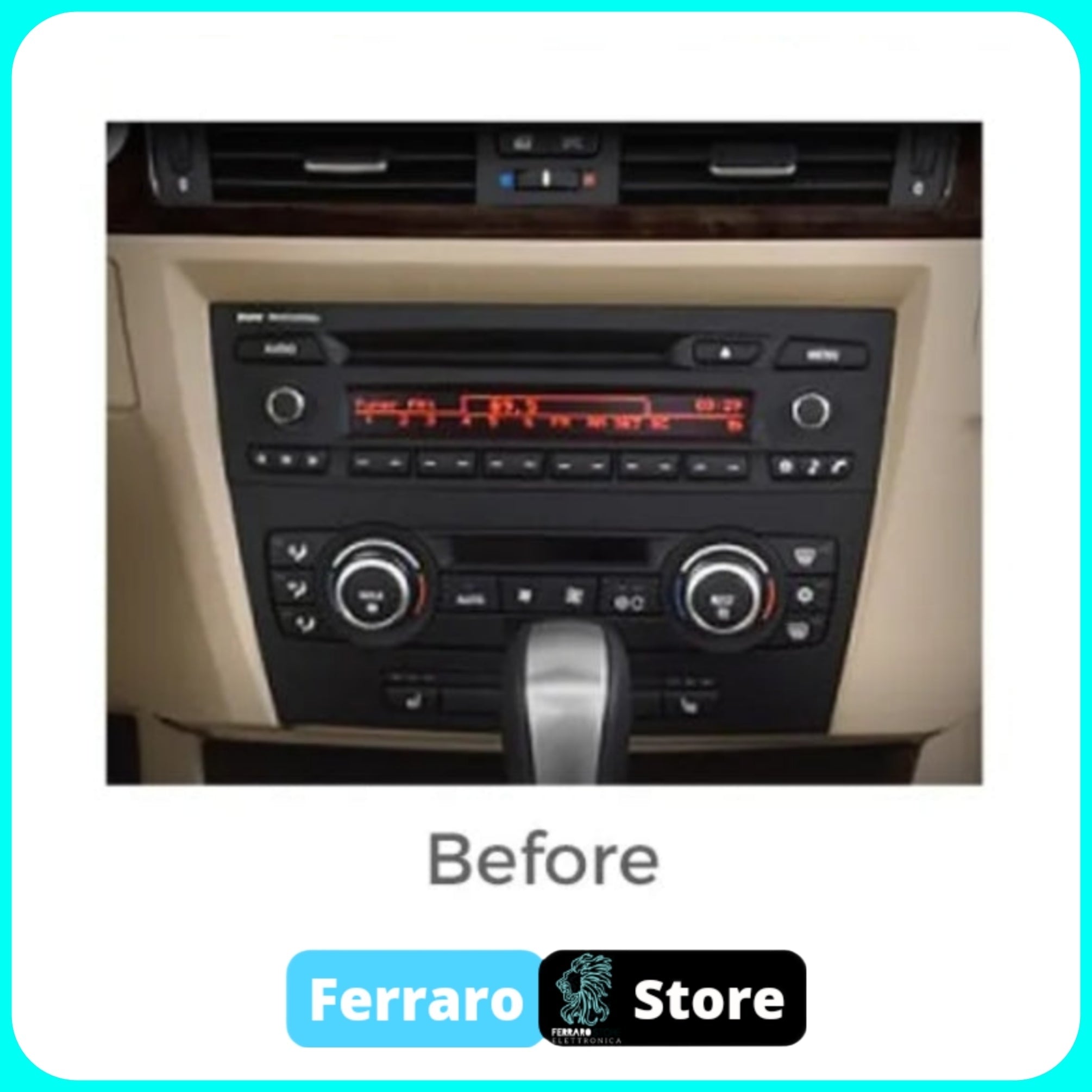 Autoradio per BMW Serie 3 7" |  E90/E91/E92/E93/M3 | 2005-2013 | Android | Bluetooth | CarPlay | Android Auto | 2GB/8GB Ram