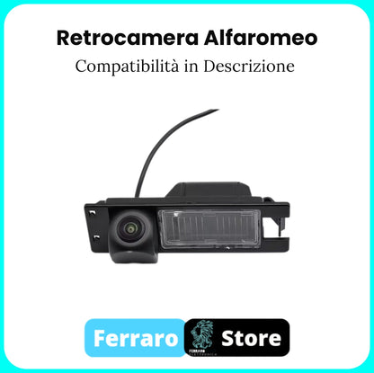 Telecamera Posteriore per Alfaromeo | Compatibilità in Descrizione | AHD  1920x1080 | 170° Gradi