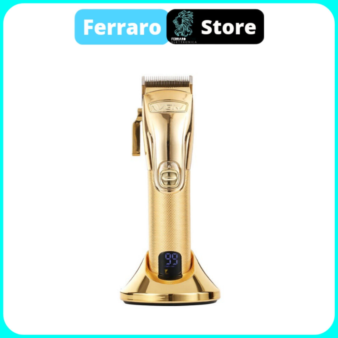 VGR Rasoio Capelli - Rasoio Professionale, Cordless, Pettini Guida, USB, V-662