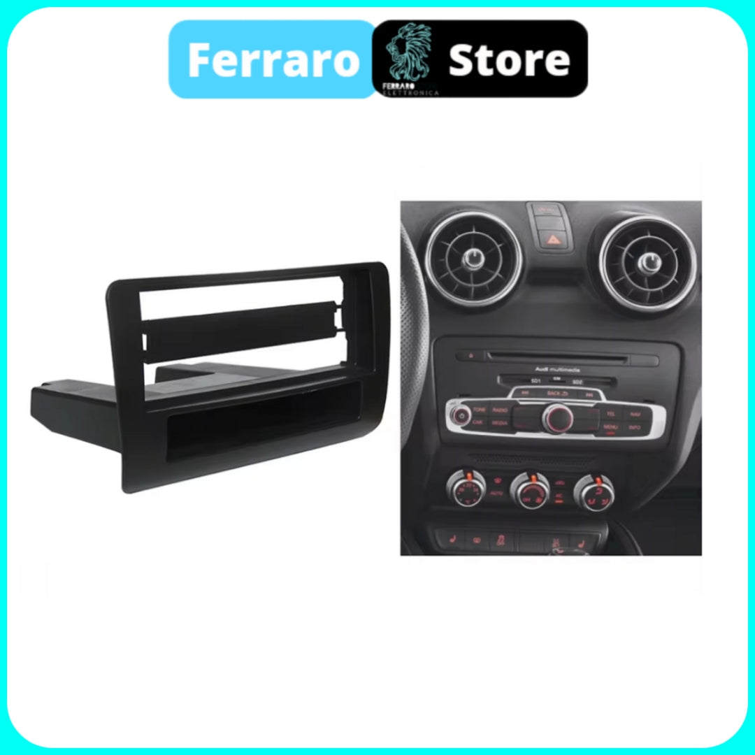 Kit Mascherina Autoradio, 1DIN, Audi A1, dal 2010>