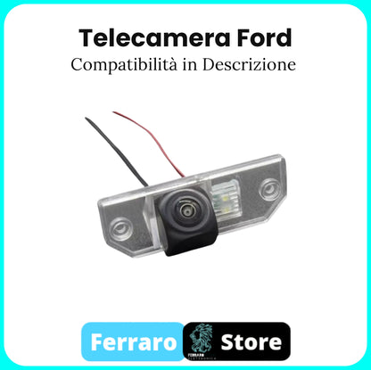 Telecamera Posteriore per Ford C-Max, Focus [Compatibilità in Descrizione] - AHD 1920x1080, 170° Gradi