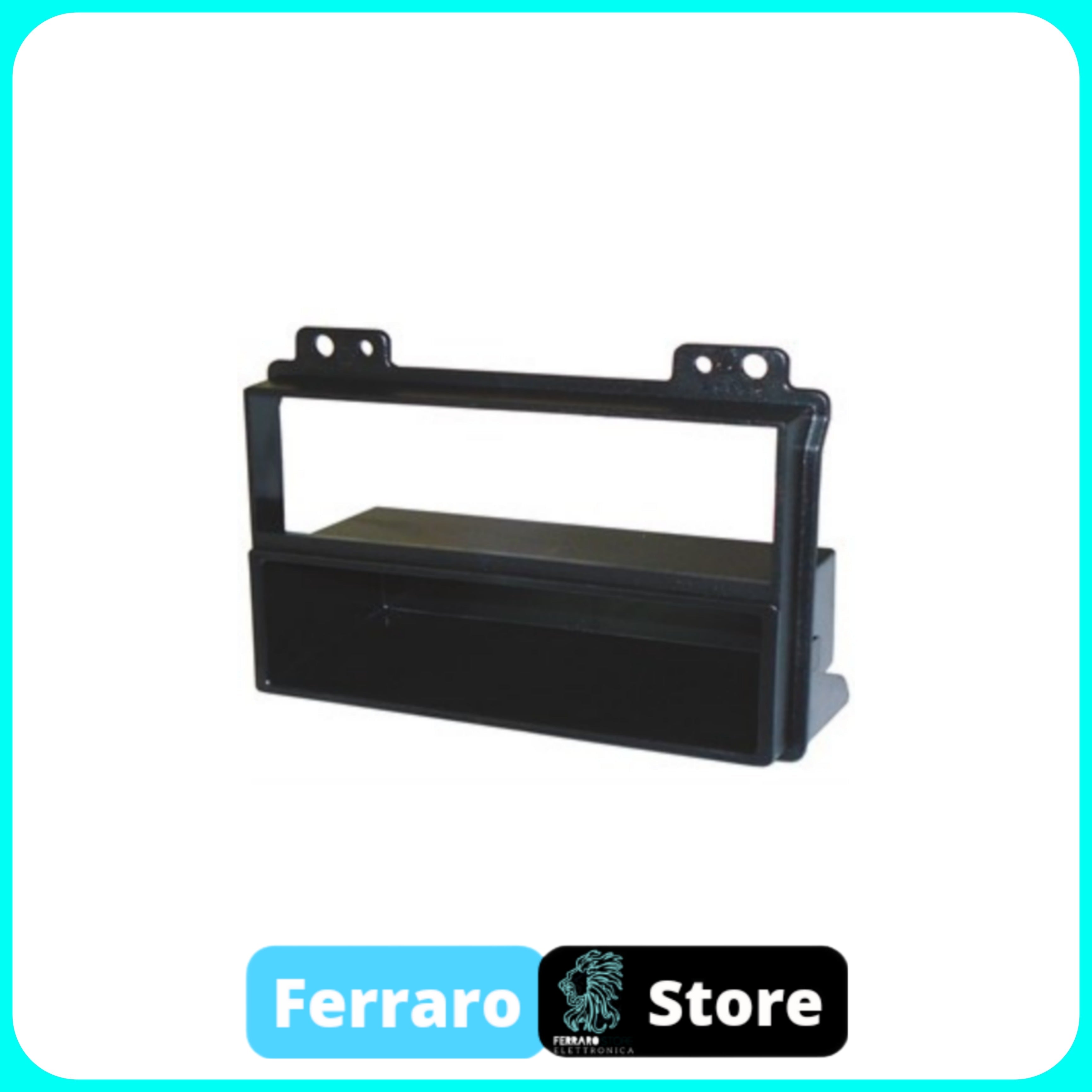 Car Radio Panel, 1 Iso with Drawer, Ford Fiesta 2002 - 2005