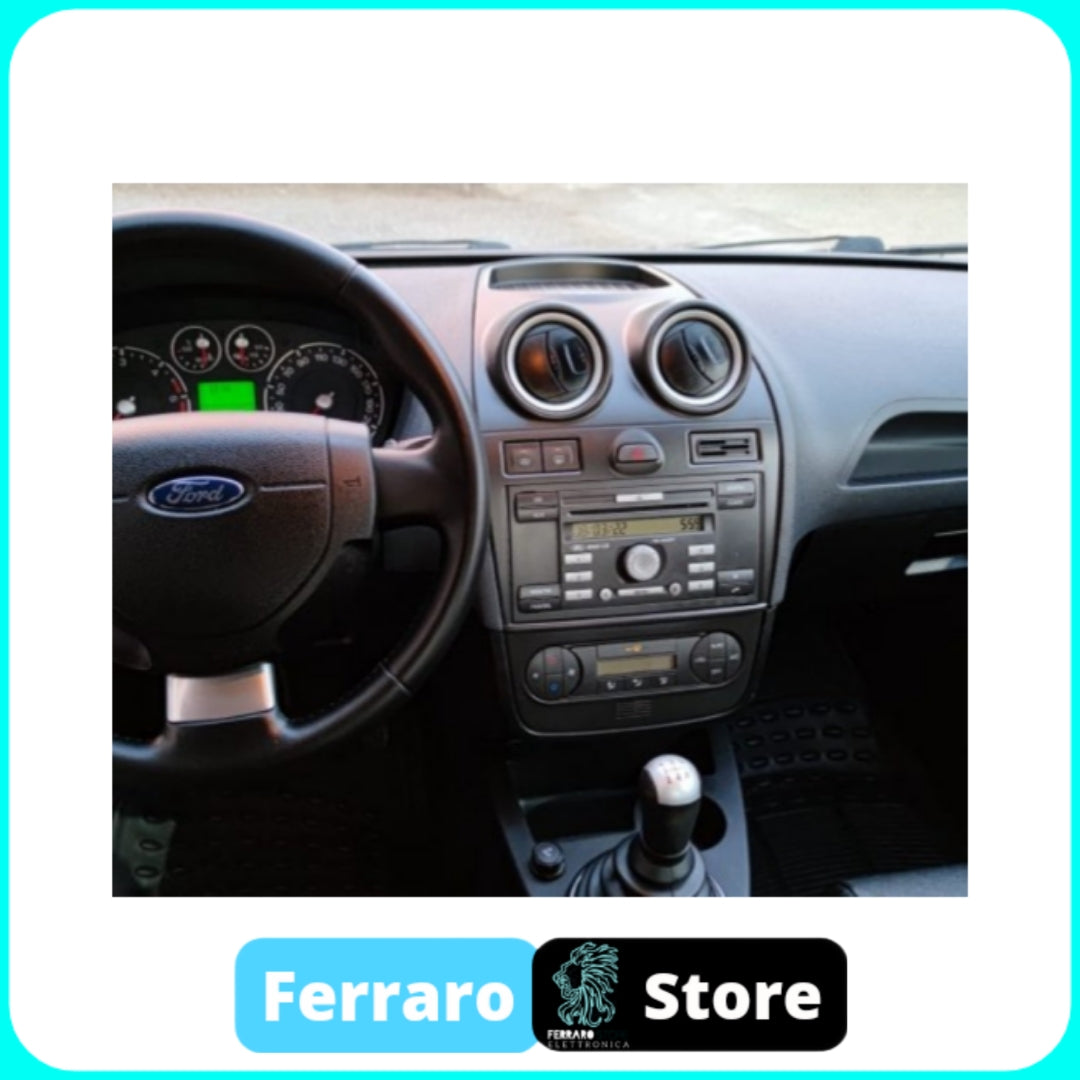 Autoradio per Ford Fiesta [2006 - 2011] - 2GB/4GB/6GB/8GB 2Din 9"Pollici, Sistema Intelligente, GPS, Navigatore, Radio, Wifi.