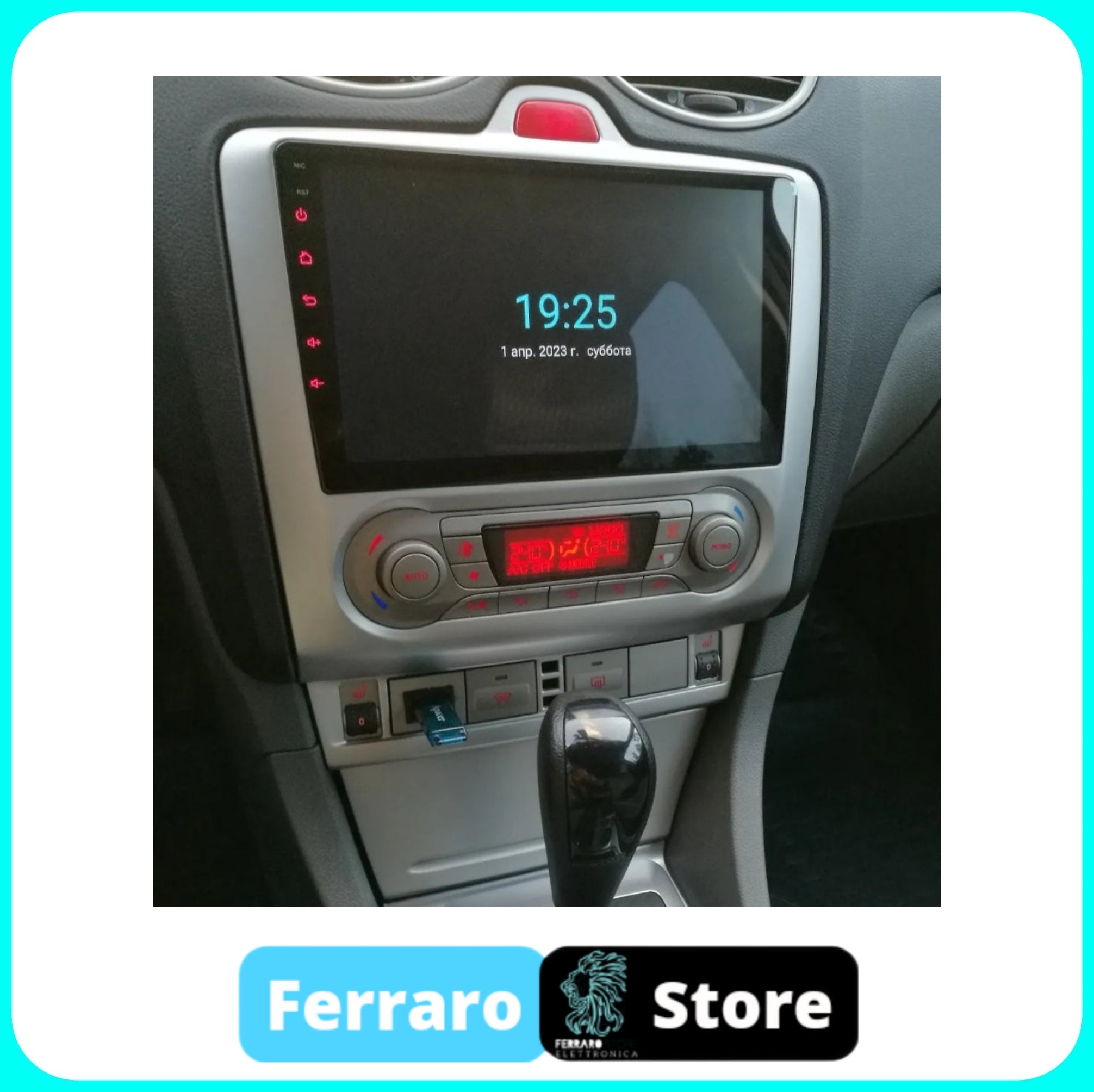 Autoradio per Ford Focus 2 [2004 - 2011] - 2GB/4GB/6GB/8GB Autoradio con Sistema Intelligente, GPS, Navigatore, 2Din 9"Pollici, Wifi