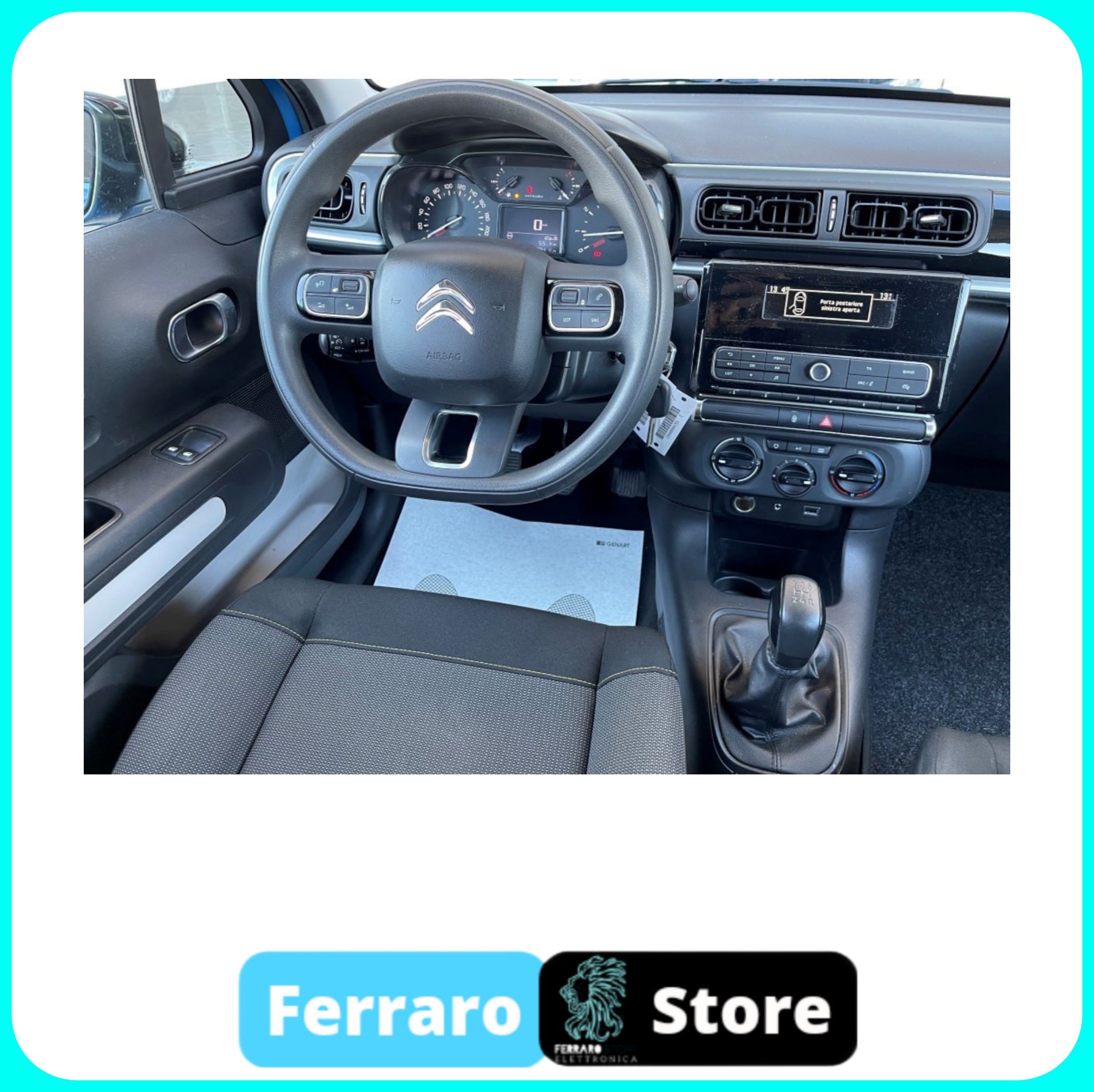 Autoradio per Citroen C3 9" | 2018-2023 | Android | Bluetooth | CarPlay | Android Auto | 2GB/4GB/6GB/8GB Ram