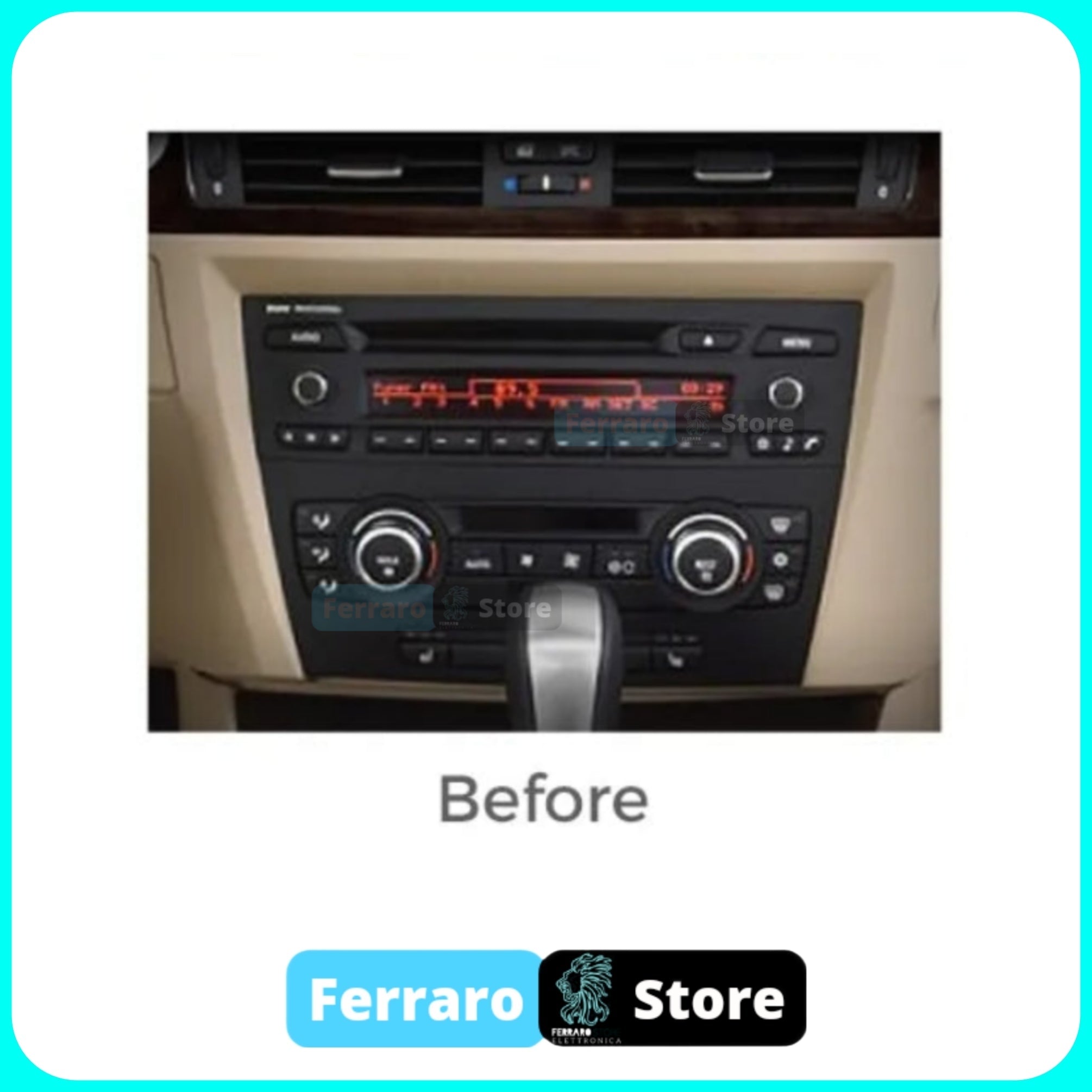 Car Radio for BMW 3 SERIES E90-E91-E92-E93 [From 2005 onwards] - 2GB/4GB/6GB/8GB Intelligent car system, 2Din 9"Inch, GPS, Navigator, Wifi