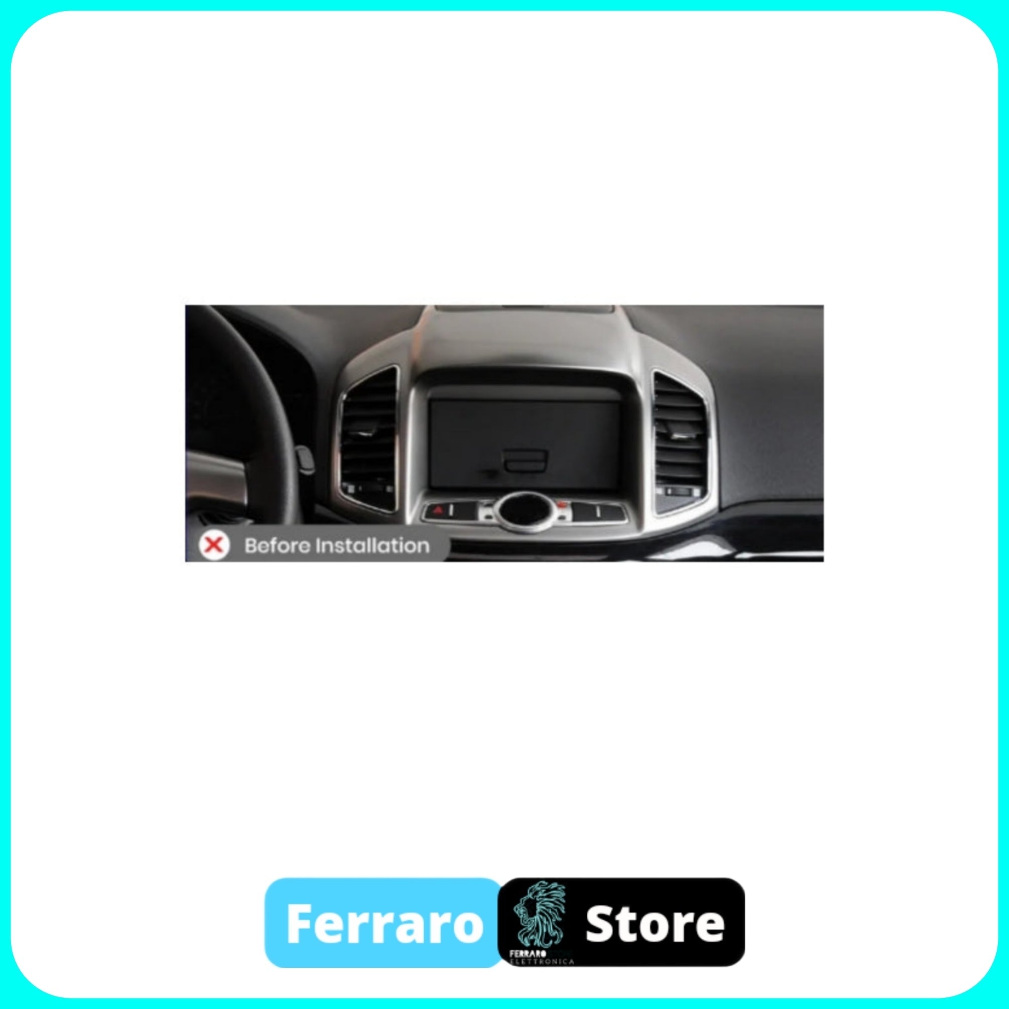 Autoradio per Chrevolet Captiva 10.1" | 2011 - 2016 | Android | Bluetooth | CarPlay | Android Auto | 2GB/4GB/8GB Ram