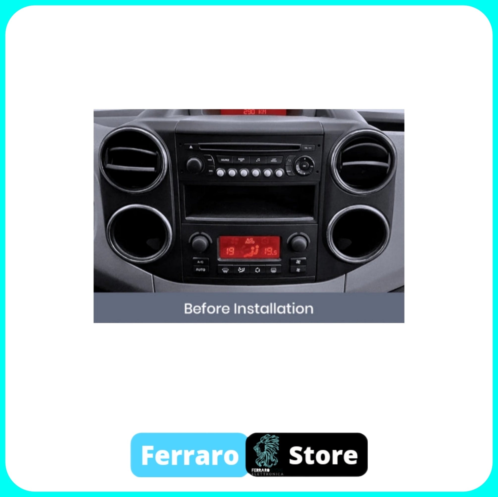 Car Radio for Citroen Berlingo B9 [2005 - 2012] - 2GB/4GB/6GB/8GB Intelligent car system, 2Din 9"Inch, GPS, Navigator, Wifi