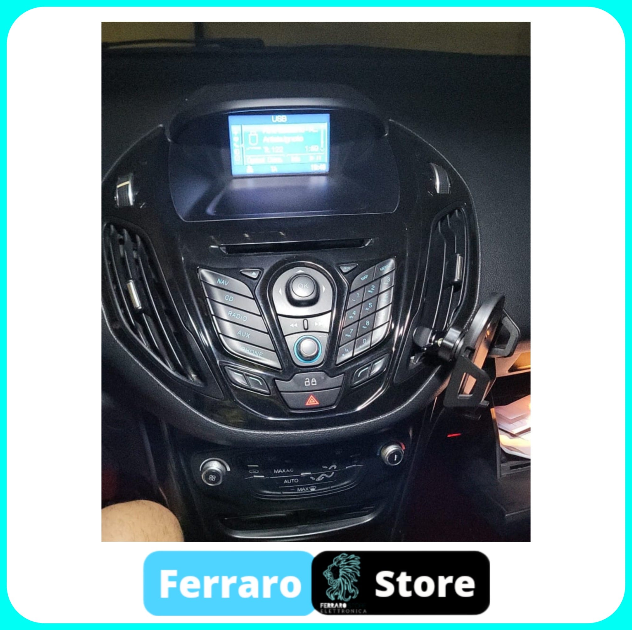 Autoradio per Ford B-Max 7" | 2012-2017 | 2GB/4GB/6GB | Android | Bluetooth | CarPlay | Android Auto