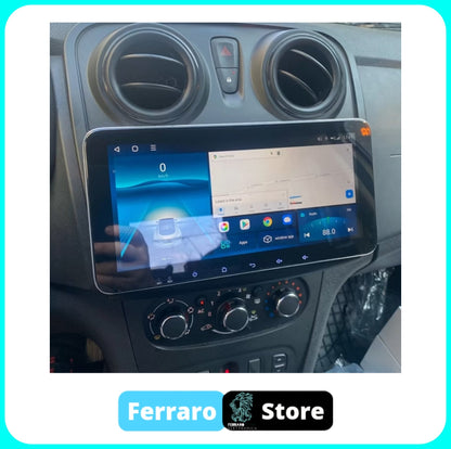 Autoradio per Dacia Sandero 10.35" | 2014-2019 | Android | Bluetooth | CarPlay | Android Auto | 2/32GB Ram