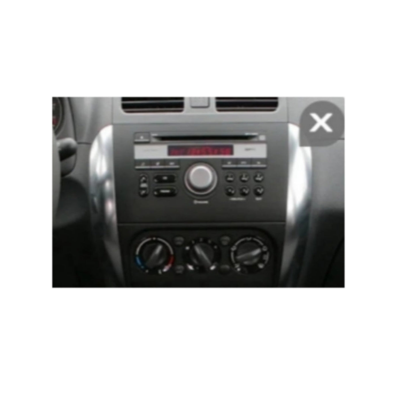 Kit Montaggio Autoradio | 9"Pollici | Fiat Sedici | Suzuki SX4 | 2005-2014 | Mascherina |  Cablaggio | Autoradio Android