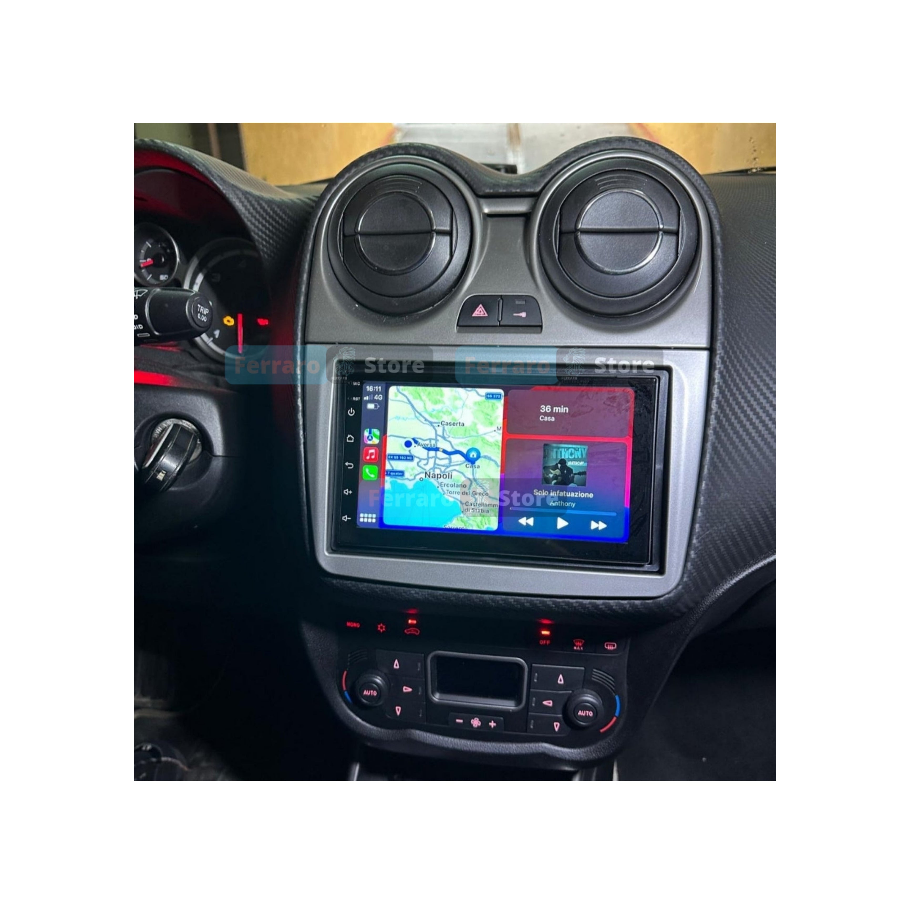 Autoradio per AlfaRomeo Mito 7" | 2008-2018 | Android | Bluetooth | CarPlay | Android Auto | 2GB/4GB/6GB Ram