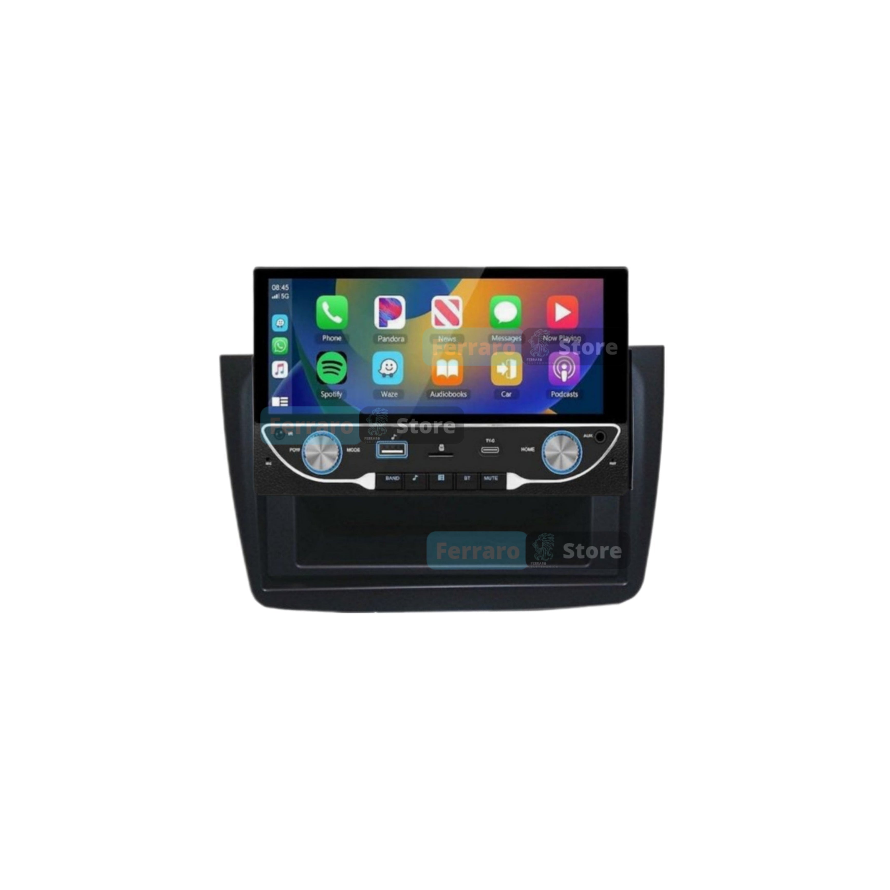 Autoradio per Alfaromeo Mito 6.8" | 2008-2018 | Bluetooth | Radio | USB | CarPlay | Android Auto