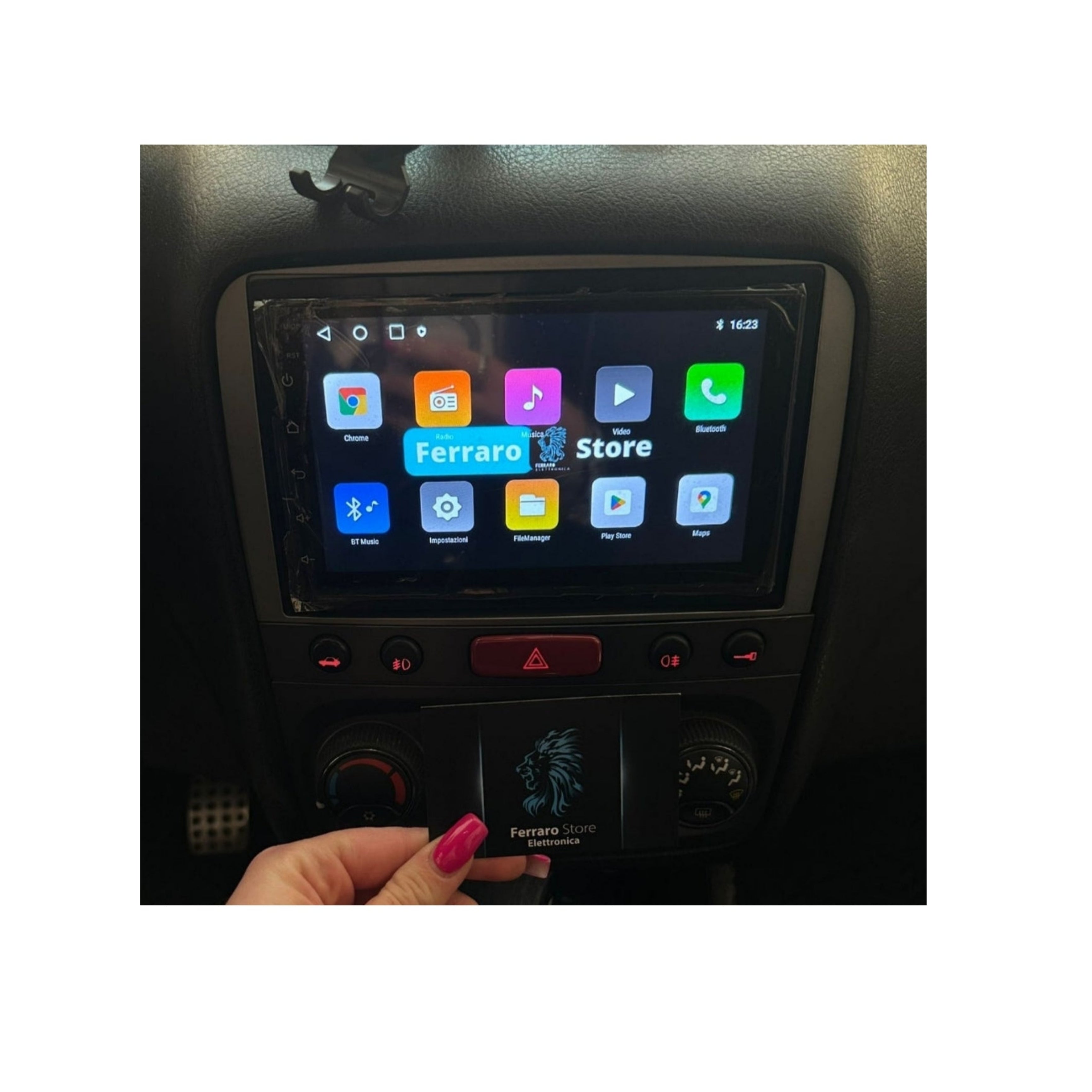 Autoradio per Alfa 147 7" | Android | Bluetooth | CarPlay | Android Auto | 2GB/4GB/6GB Ram