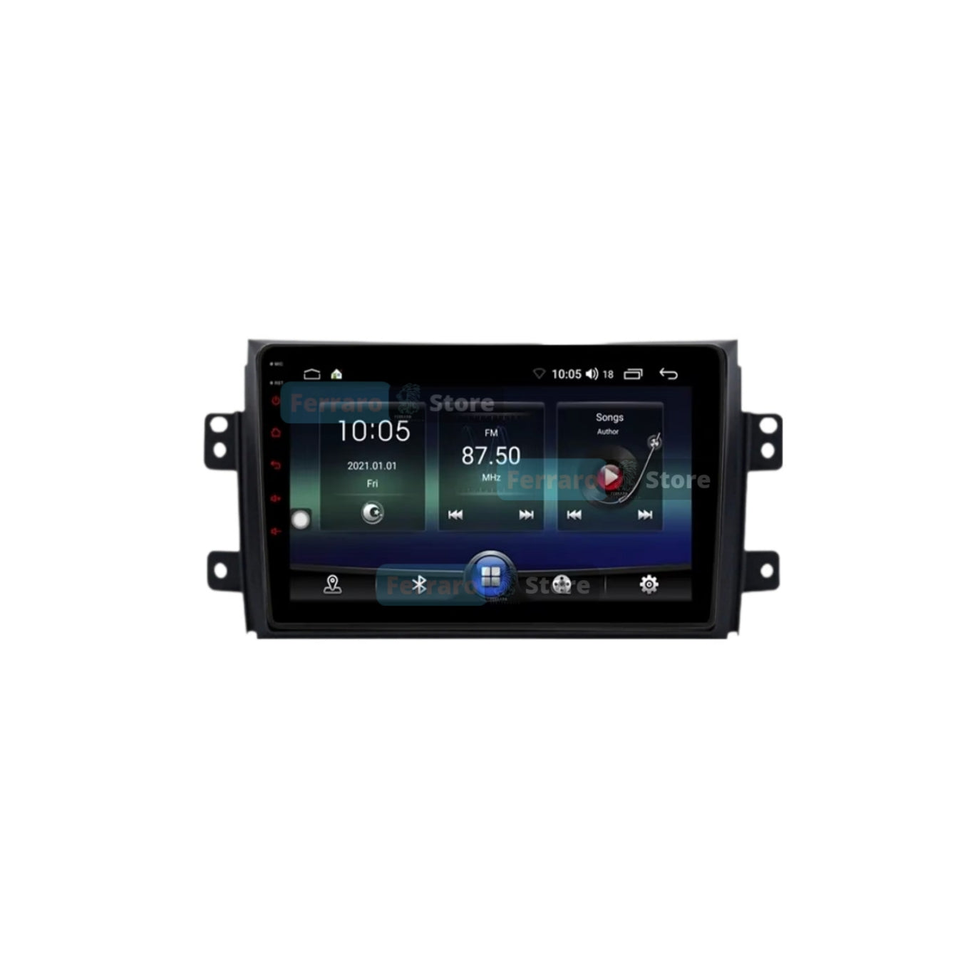 Autoradio per Fiat Sedici 10.1" | 2005-2014 | Android | Bluetooth | CarPlay | Android Auto | 2GB/4GB/8GB Ram