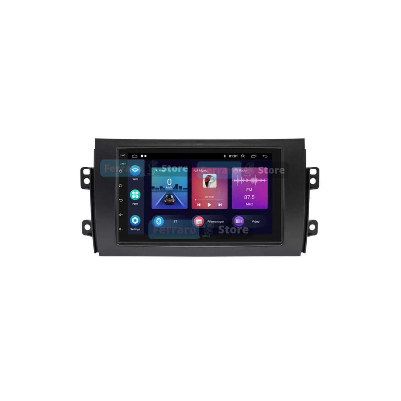 Autoradio per Fiat Sedici 7" | 2005-2014 | Android | Bluetooth | CarPlay | Android Auto | 2GB/4GB/6GB Ram