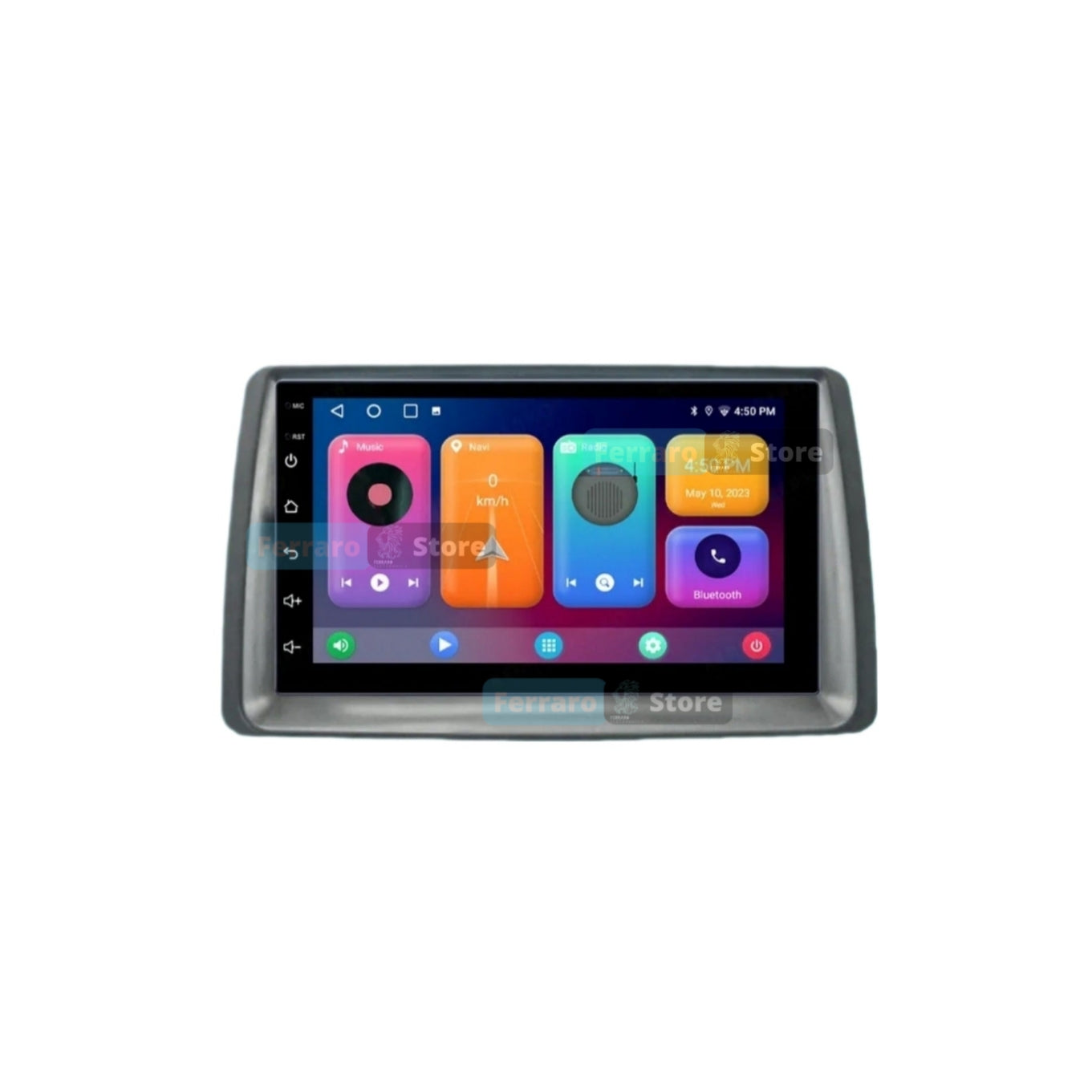 Car Radio for FIAT Panda 2nd Series [ANDROID] - 2GB/4GB/6GB, 2Din 7"Inch, Bluetooth, Navigator, RDS Radio, Touch, USB, Wifi