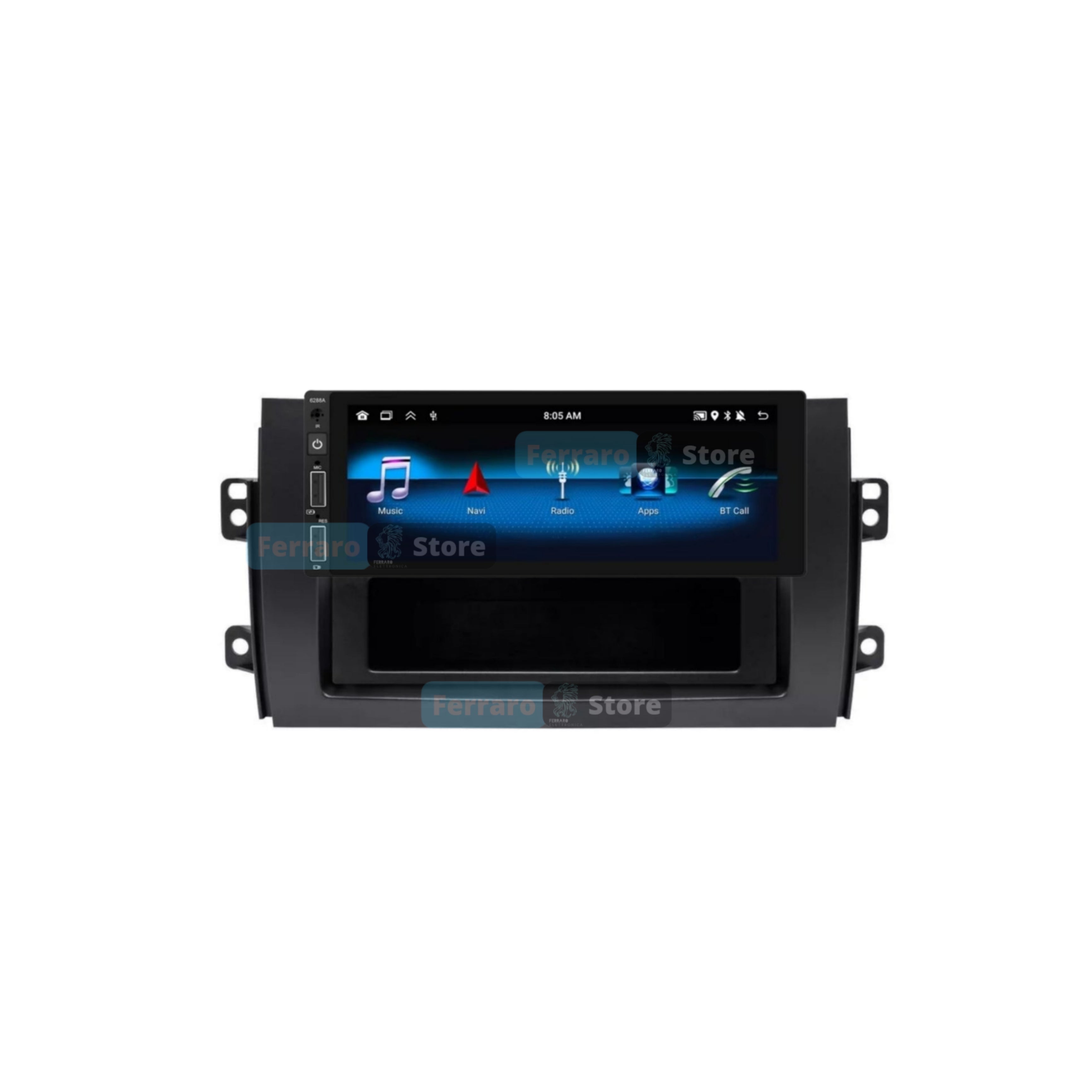 Autoradio per Fiat Sedici 6.9" | 2005-2014 | Android | Bluetooth | CarPlay | Android Auto | 2/32GB Ram