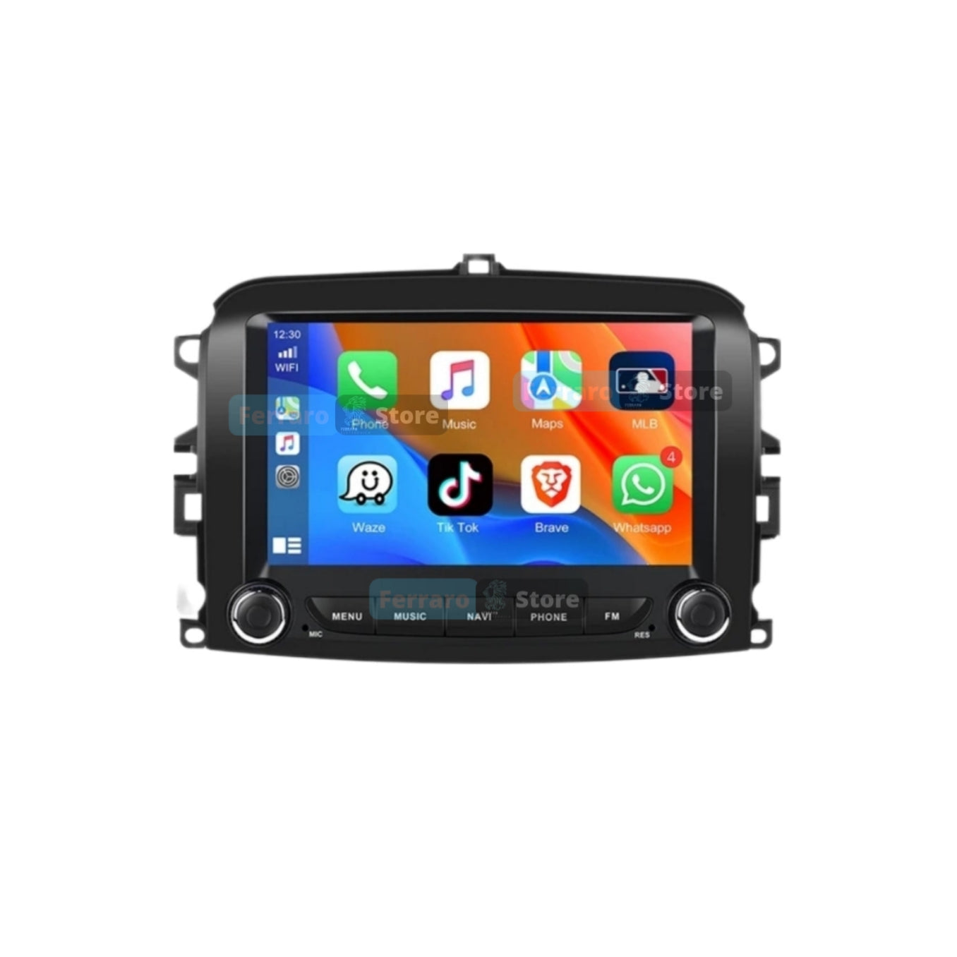 Autoradio per Fiat 500L 7" | 2013-2019 | Android | Bluetooth | CarPlay | Android Auto | 4GB/8GB Ram