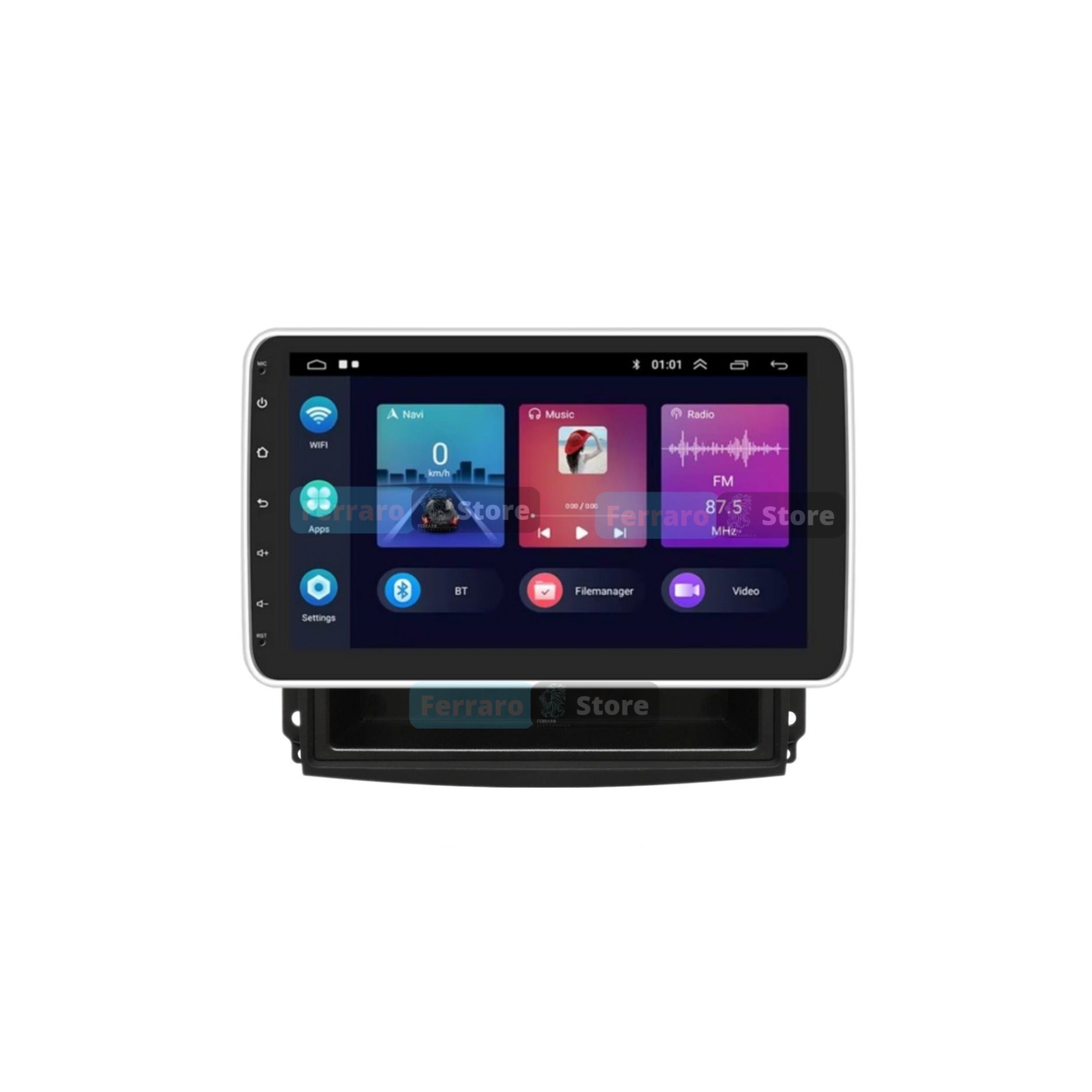 Autoradio per Fiat 500L 10" | 2012-2017 | Android | Bluetooth | Estraibile | CarPlay | Android Auto | 2GB/6GB/8GB Ram