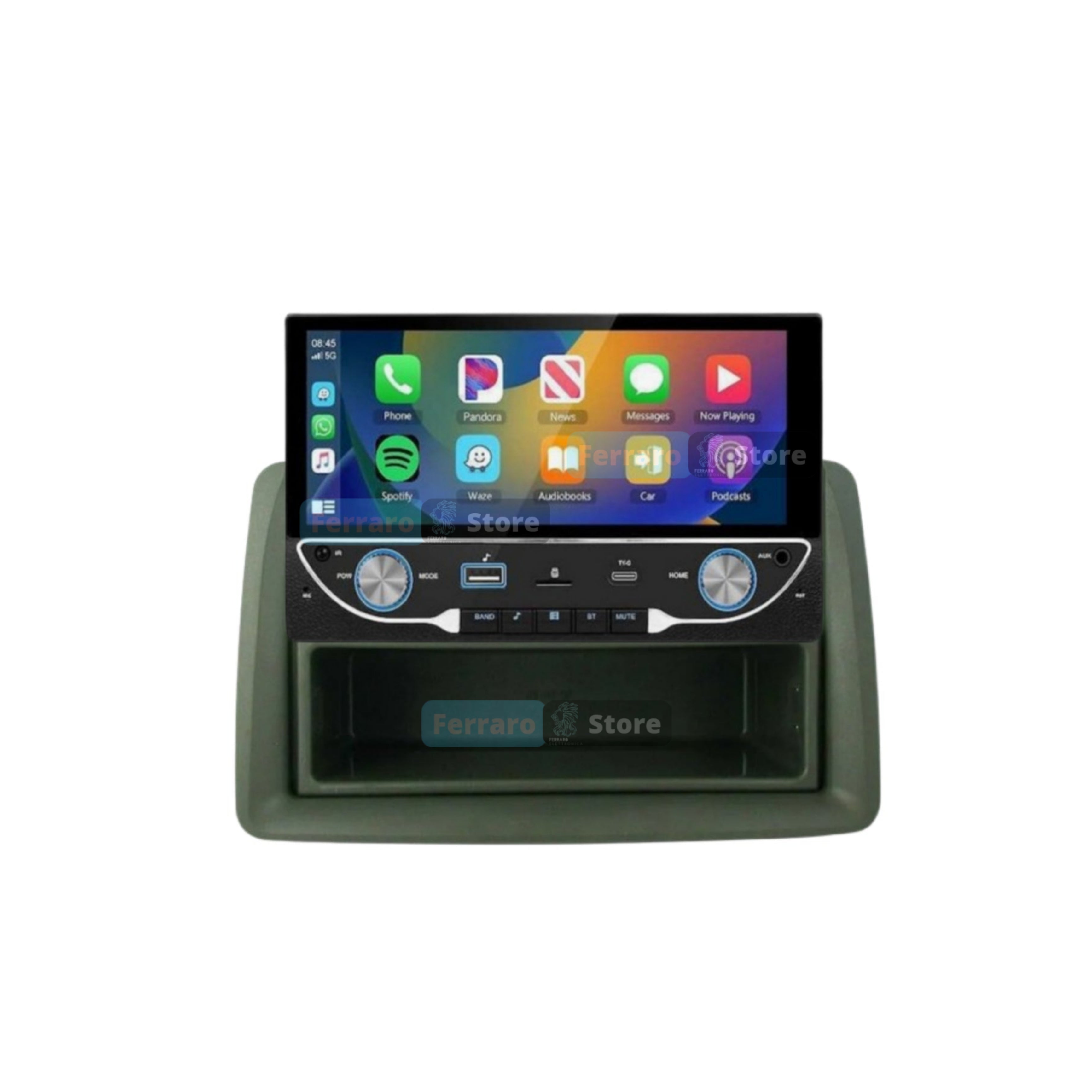 Autoradio per Fiat Panda 2a Serie 6.8" | Bluetooth | Radio | USB | CarPlay | Android Auto