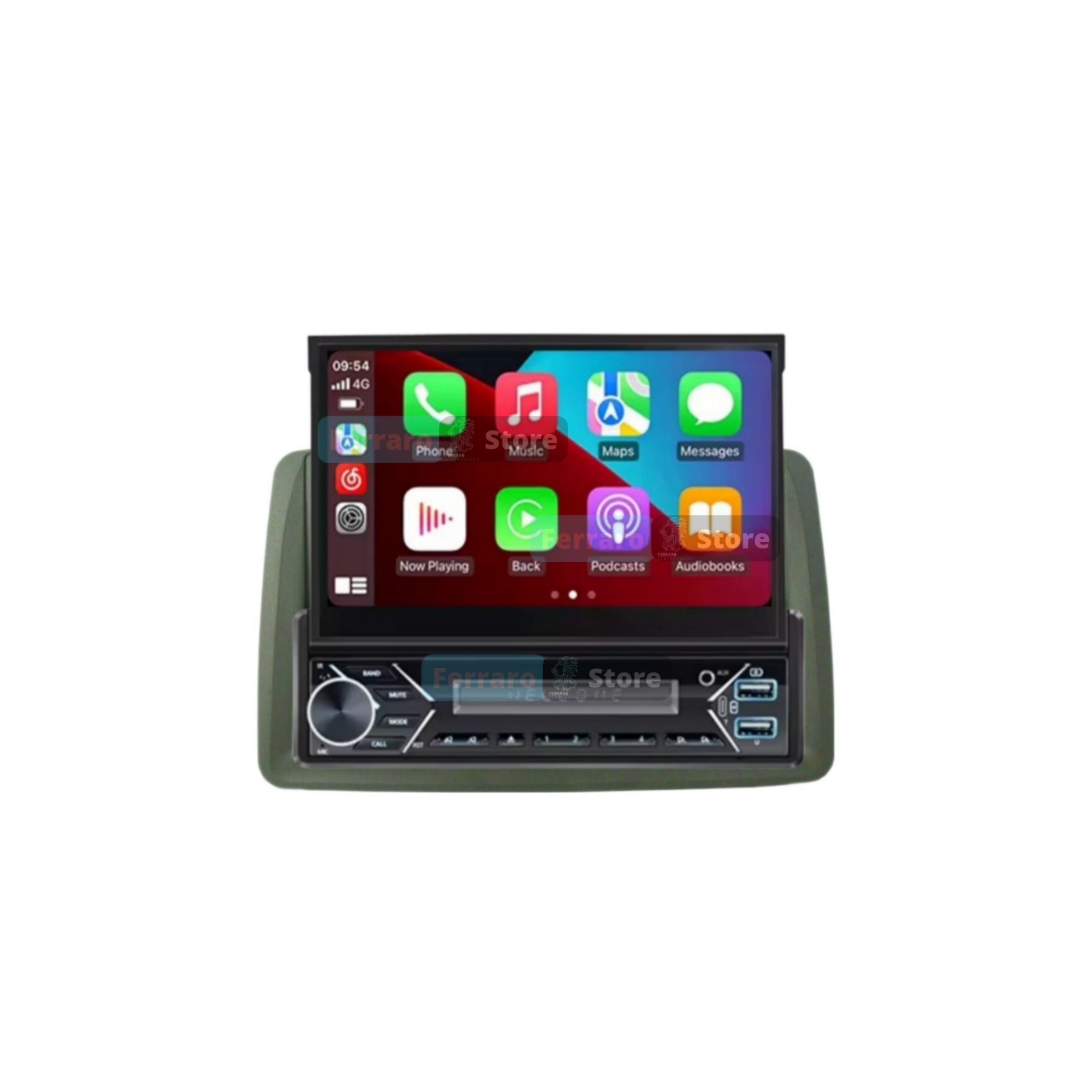 Autoradio per Fiat Panda 2a Serie 7" | Android | Bluetooth | Motorizzato | CarPlay | Android Auto | 1GB/2GB Ram