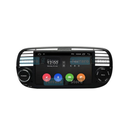 Autoradio per Fiat 500s 7" | 2007-2014 | Android | Bluetooth | CarPlay | Android Auto | 4GB/8GB Ram