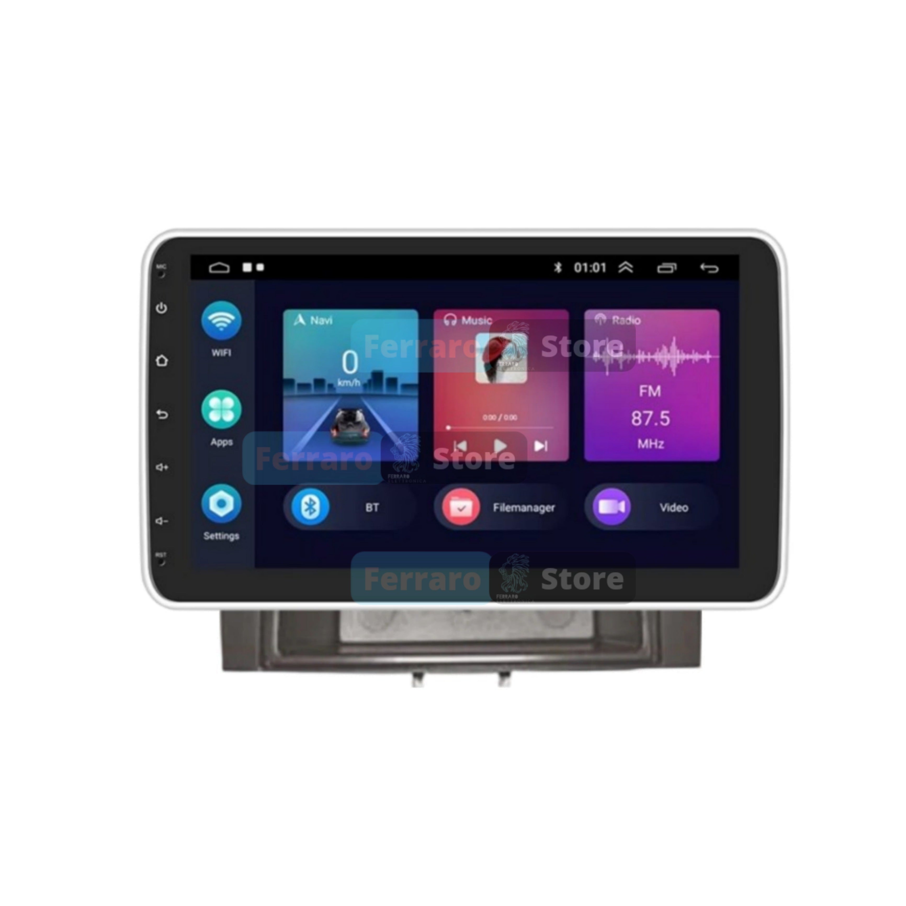 Car Radio for AUDI A3 8P [2003 - 2013] - Intelligent Car System, 1Din 10"Inch, GPS, Navigator, Wifi